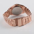 Blinkende Roségold fancy Armbanduhr Quarz Nickel frei